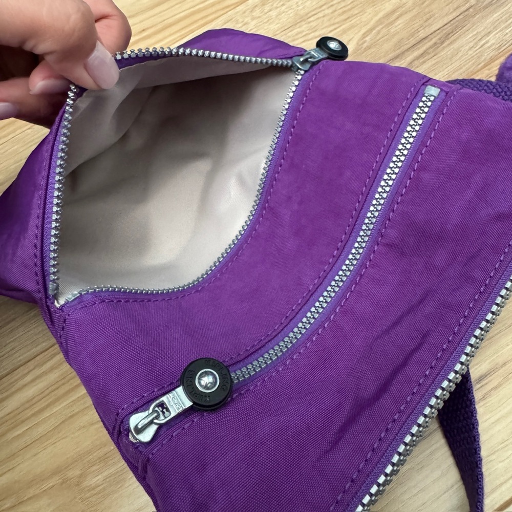 Kipling Vibrant Purple Crossbody Bag - Picture 6 of 6